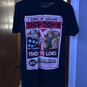 LOKI / THOR SONS OF ASGARD TSHIRT - SIZE SMALL